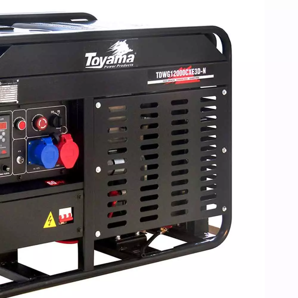 Gerador Diesel 12,5K TDWG12000CXE3D-N Trifásico Toyama